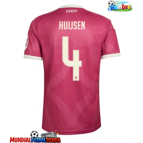 Camiseta Real Madrid Dean Huijsen #4 Tercera Equipación Replica 2026-27 mangas cortas